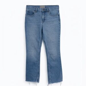 🩵 Everlane The Way-High Straight Leg Raw Hem Jeans | Size 30